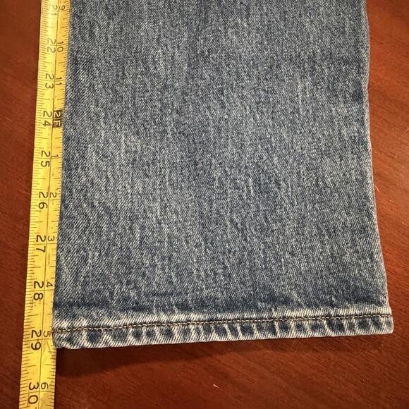 Madewell The Perfect Vintage Straight Jean High Rise Blue Mayfield Wash 26 - Picture 11 of 15